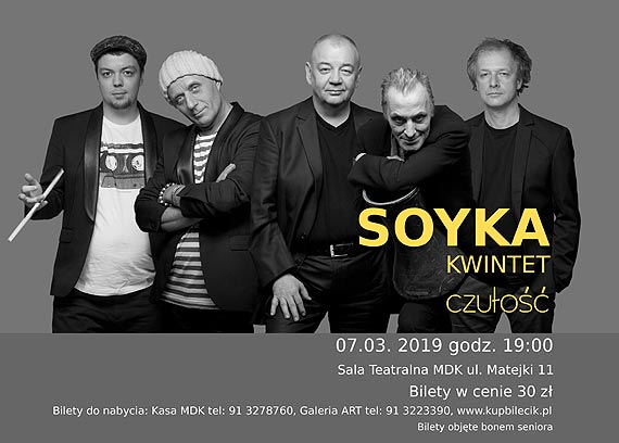 Stanisaw Soyka – Czuo, koncert dla winoujcia