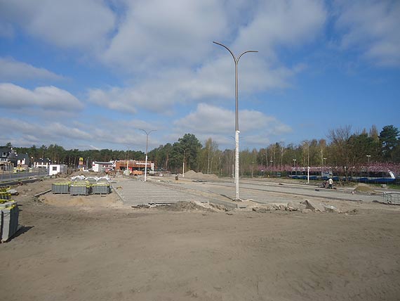 Z rozebranej ulicy powstaje nowy parking