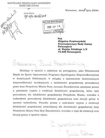 Pitera bada murkiewicza