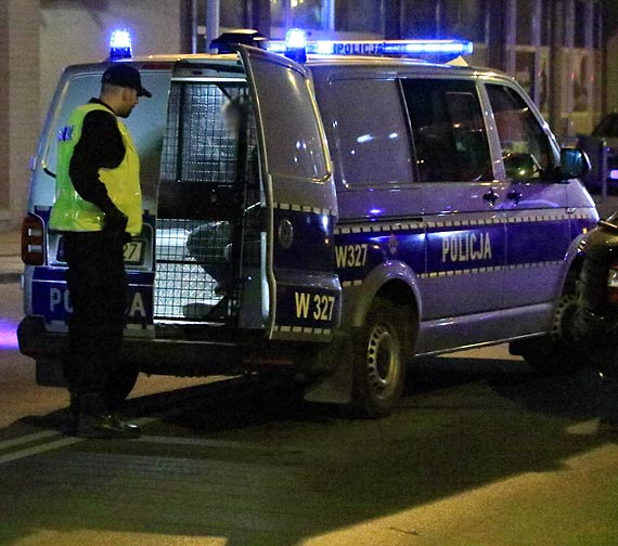 Kierujący audi wjechał w zaparkowane samochody. Sprawca w rękach policji
