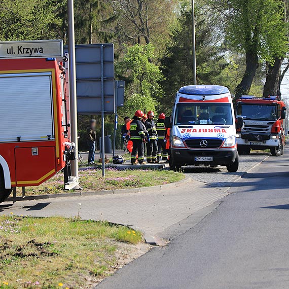 Pasażerka autobusu straciła przytomność
