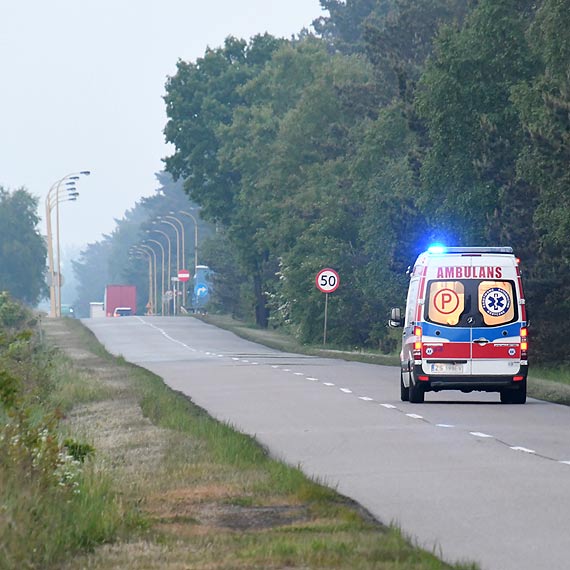 Ratownicy przyjechali po 25 minutach
