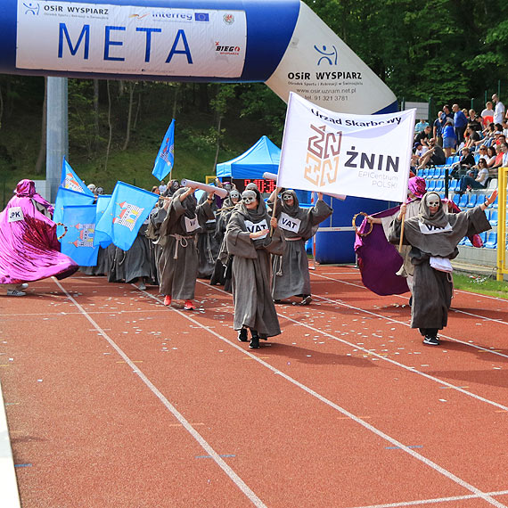 Sportowy potop skarbowcw w winoujciu. Zobacz film!