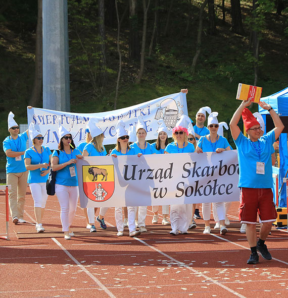 Sportowy potop skarbowcw w winoujciu. Zobacz film!