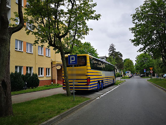 Gdzie mają parkować autokary?