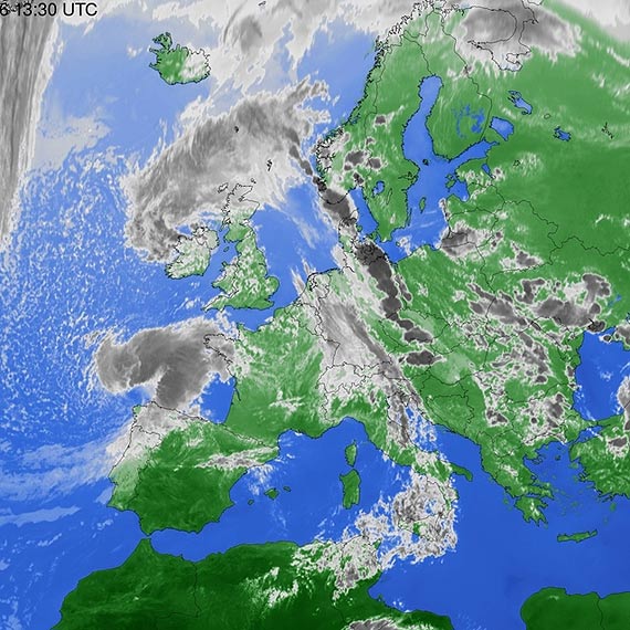 Uwaga. Mog wystpi burze z gradem!
