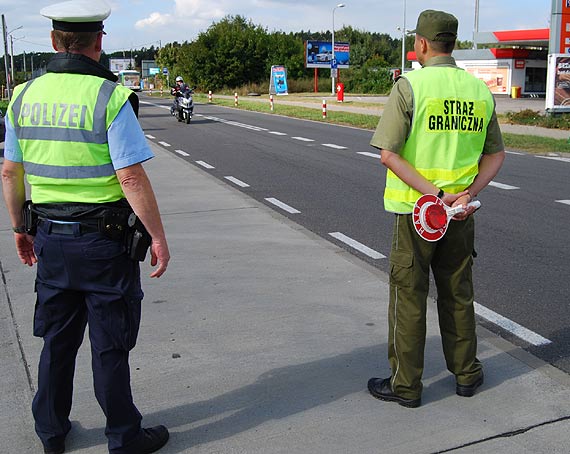 Wspólne polsko – niemieckie patrole w Świnoujściu