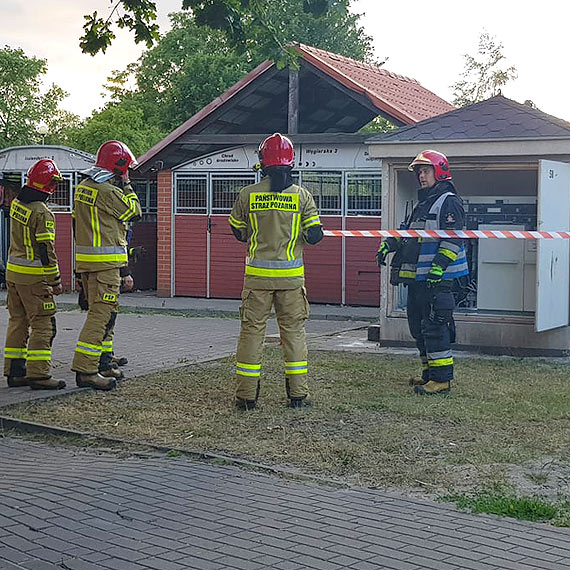 P Warszowa nie ma prdu!!! Spalia si trafostacja 