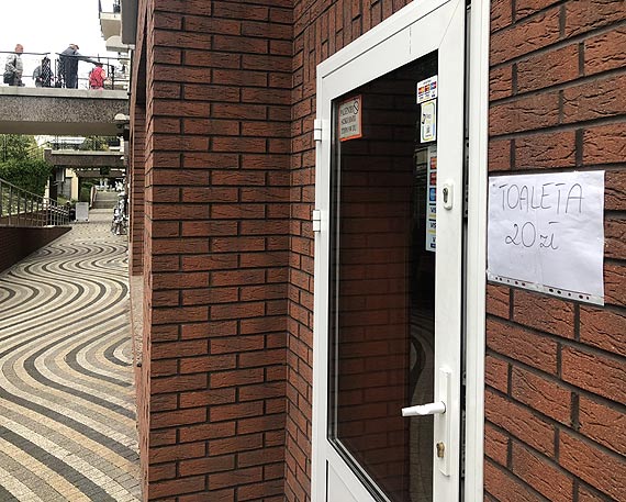 Dwie dyszki za wc? To nie żart