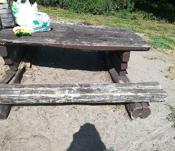 Grill park w Parku Zdrojowym traci swj urok. Miejsce jest zdewastowane i zaniedbane