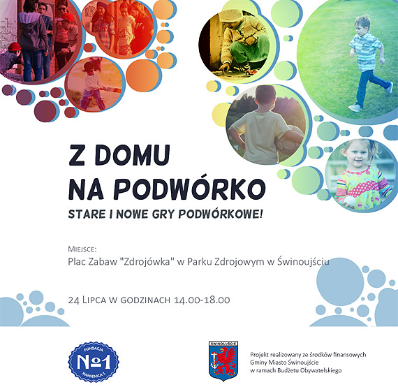 Z domu na podwórko - stare i nowe gry podwórkowe - kolejne bezpłatne zajęcia!