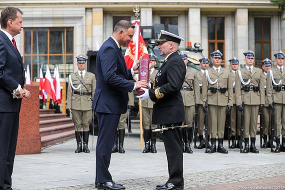 Dowódca 8.FOW mianowany na kontradmirała