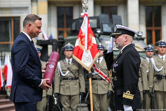 Dowódca 8.FOW mianowany na kontradmirała