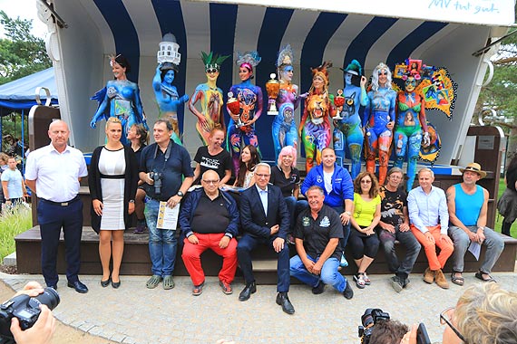 W nadmorskim kurorcie odby si 7. Heringsdorfer Bodypainting Festival 2019. Zobacz film!