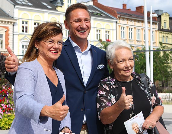 Elbieta Jaboska wystartowaa z kampani parlamentarn. Zobacz film!