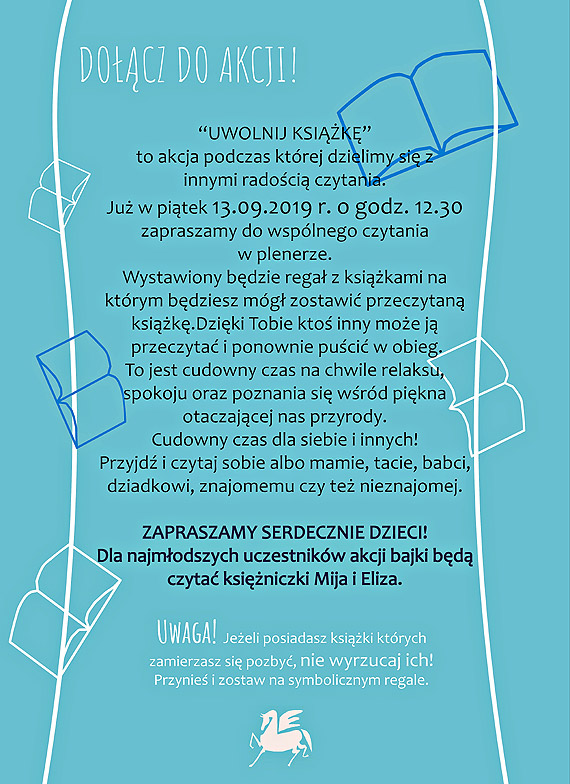 Uwolnij książkę dołącz do akcji!