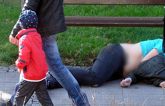 „Pijacki horror” w centrum miasta widziany oczami przeciętnego mieszkańca