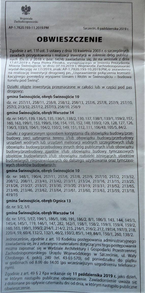 UM: Dokumentacja tunelowe do wgldu