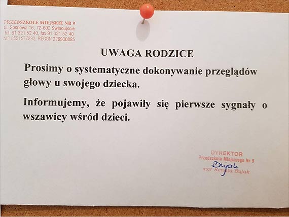Czytelnik: Przedszkole nr 9 nie idzie z postępem!