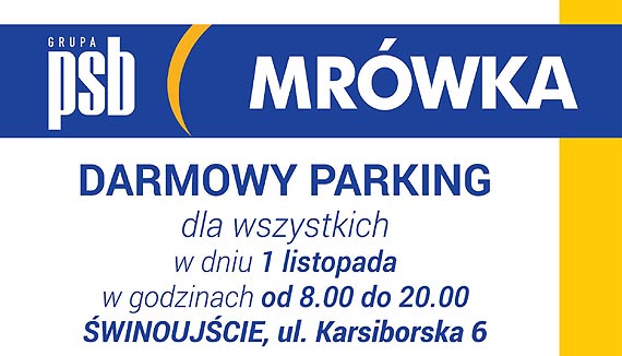 Parking przy Mrówce będzie darmowy
