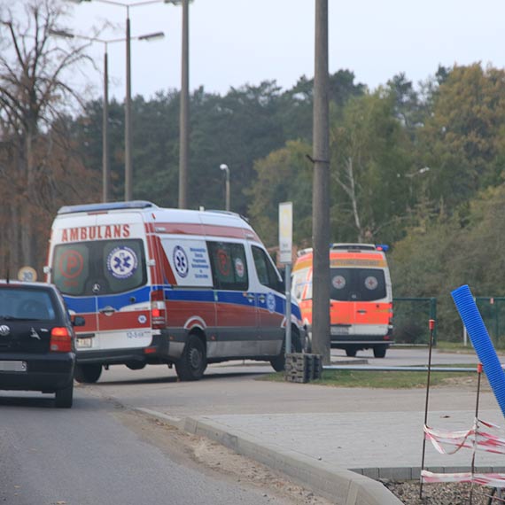 Poszkodowanym w wyniku upadku Niemcem zajęli się polscy i niemieccy ratownicy