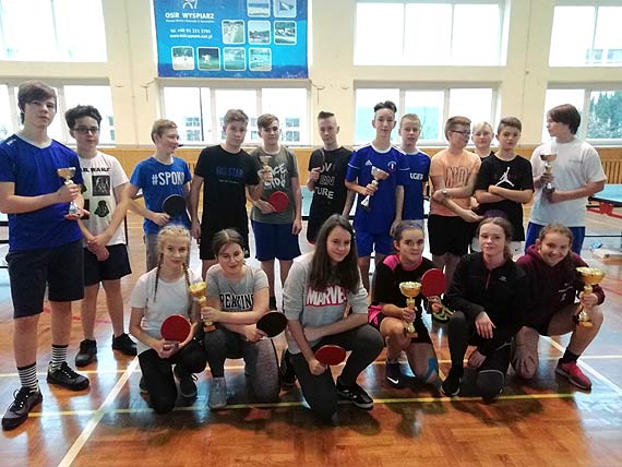 Drużynowy tenis stołowy w ramach IGRZYSK MŁODZIEŻY SZKOLNEJ