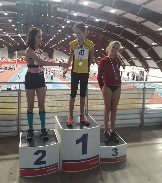 Hania Owczaruk halową mistrzynią Polski w biegu na 600m