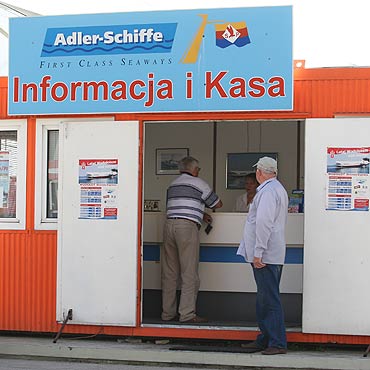 Bilety po niemiecku na statki wycieczkowe