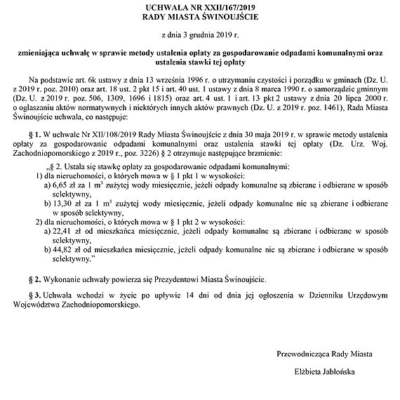 Znowu podwyżka za śmieci. Od stycznia zapłacimy więcej