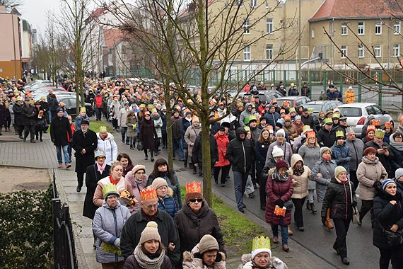 Gwiazda betlejemska poprowadziła świnoujścian szlakiem Trzech Króli