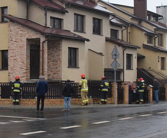 Możliwość wybuchu gazu na ulicy Markiewicza - interweniowali strażacy