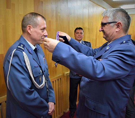 Pożegnanie I Zastępcy Komendanta Miejskiego Policji w Świnoujściu – mł. insp. Andrzeja Mordaka