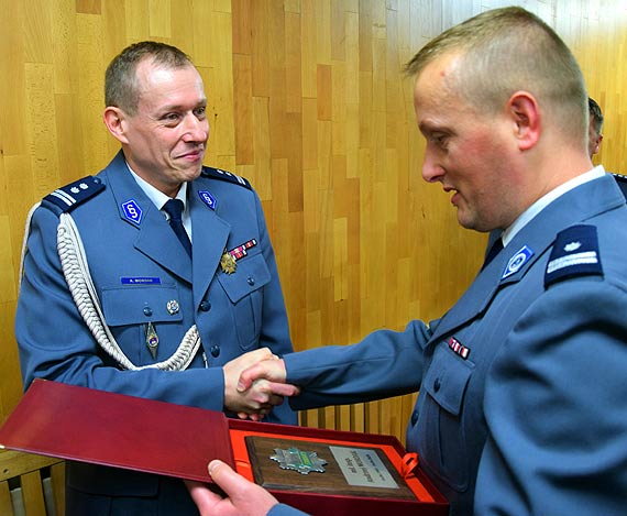 Pożegnanie I Zastępcy Komendanta Miejskiego Policji w Świnoujściu – mł. insp. Andrzeja Mordaka