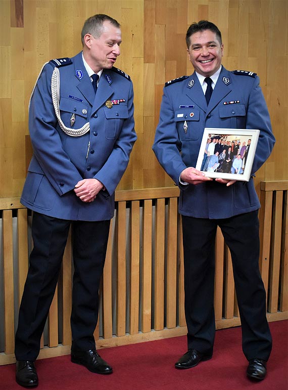 Pożegnanie I Zastępcy Komendanta Miejskiego Policji w Świnoujściu – mł. insp. Andrzeja Mordaka