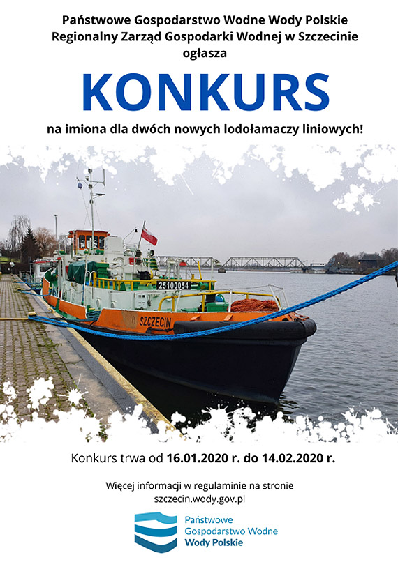 Nazwij lodoamacz! Wody Polskie zapraszaj do udziau w konkursie!