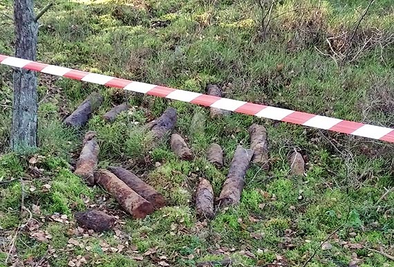 Niewybuchy na placu budowy tunelu