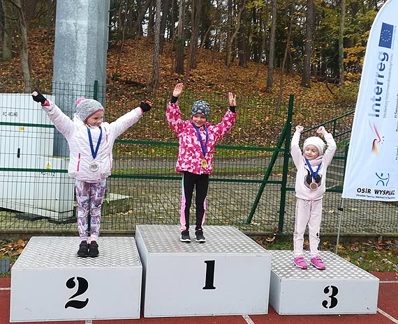 Trzecie zawody ligi biegowej z  „WYSPIARZEM”