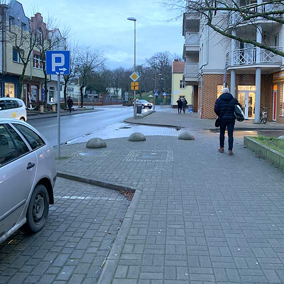 Blokada dla pieszych?