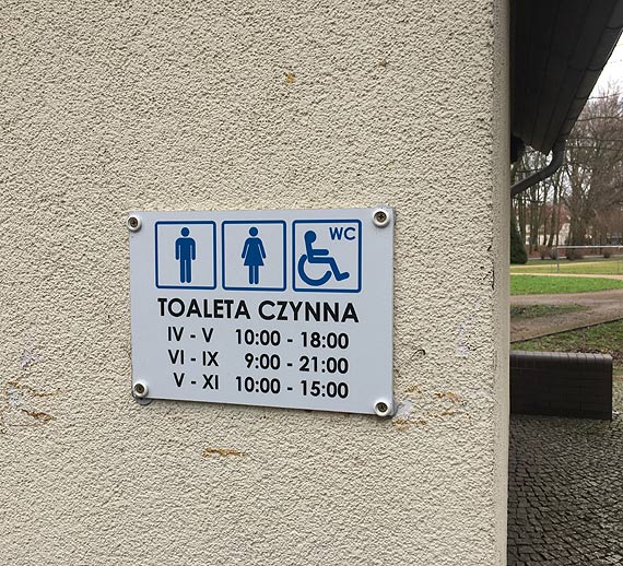 Toalety miejskie maj zimow przerw?