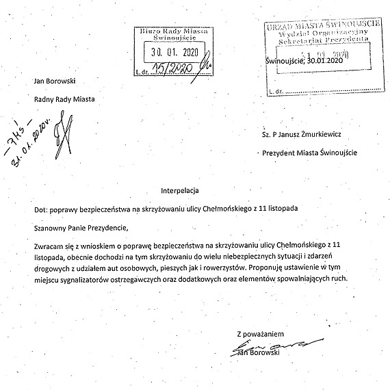 Niebezpieczne skrzyowanie?