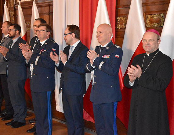 Pożegnanie ze służbą szefa zachodniopomorskich policjantów nadinsp. Jacka Cegieły