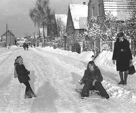 Tak byo: niegu po kolana