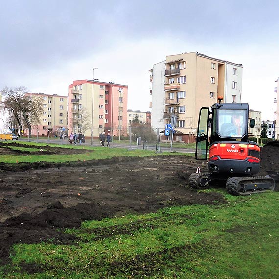 Przy ulicy Grunwaldzkiej. Ruszyła budowa pumptracku