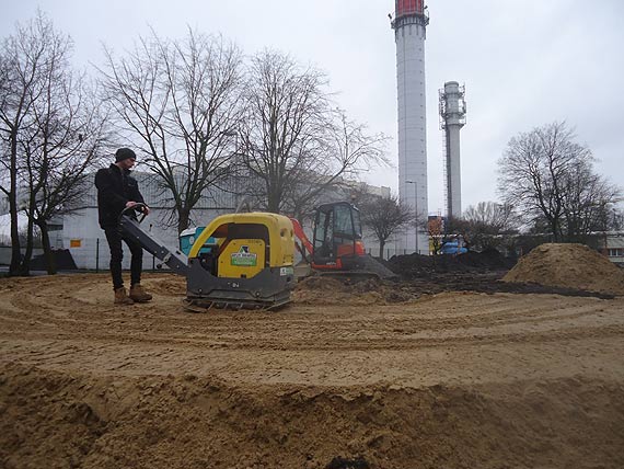 Pumptrack szybko ronie