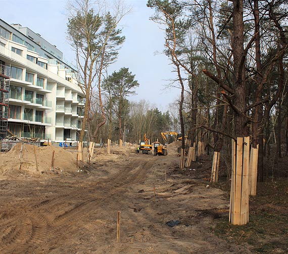 Ulica Uzdrowiskowa. Będzie nowe wejście na plażę