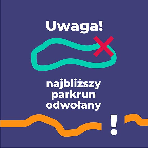 Spotkania parkrun w marcu odwoane