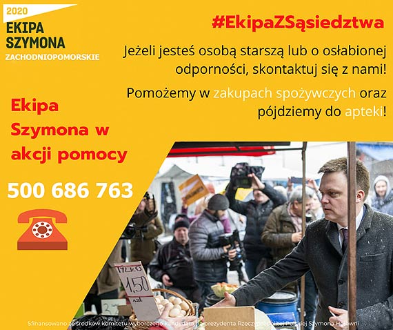 Biuro regionalne Ekipy Szymona Hoowni zmienia si w centrum pomocy