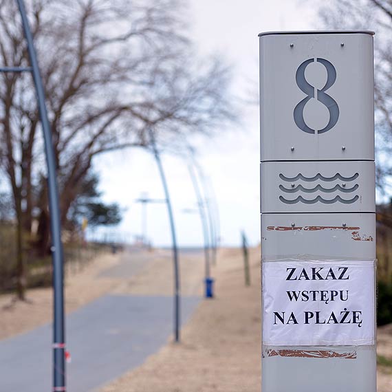 Świnoujście zamyka swoją największą atrakcję. Wejścia na plażę zamknięte!