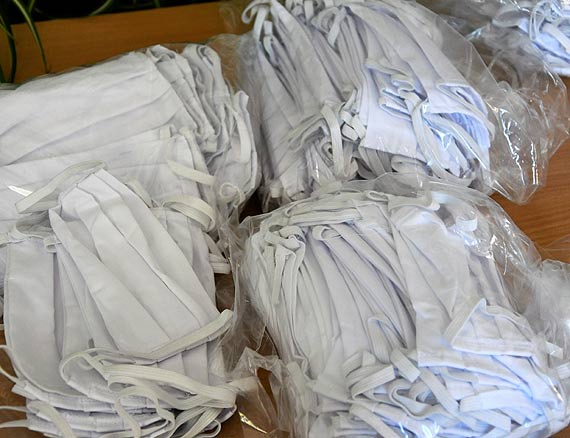 Jest już kolejna partia maseczek dla mieszkańców