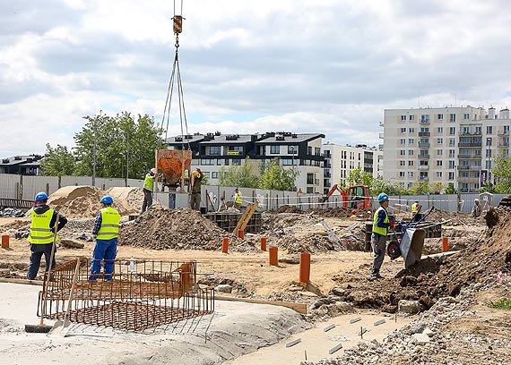 Prace idą pełną parą. Trwa budowa stacji pogotowia ratunkowego przy ul. Duńskiej